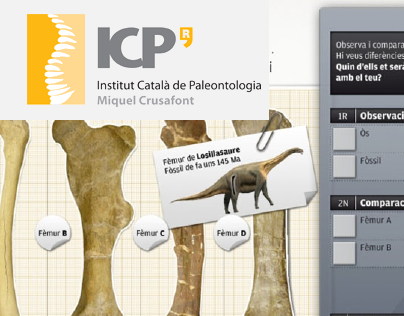 Desarrollo de una aplicación utilizar en varios kioskos interactivos dentro del Instituto de Palentología de Catalunya
